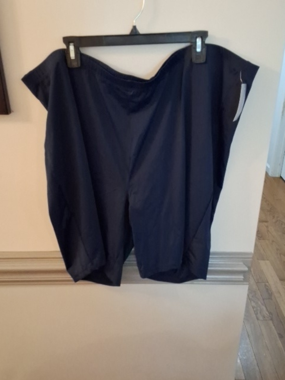 Catherines Navy Blue Pull-On Pants